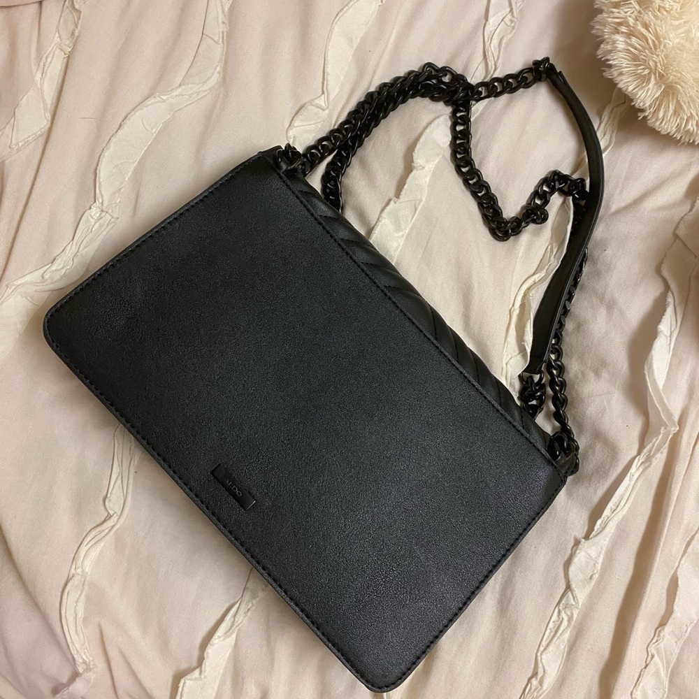 Black shoulder bag - Picture 4 of 8